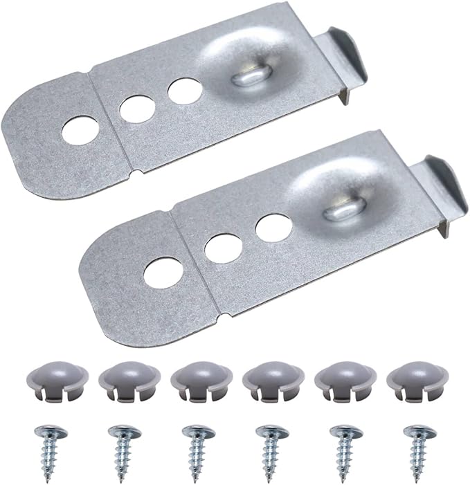 2PC DD98-01051C Dishwasher Installation Bracket Kit Compatible with Samsung Dishwasher Replace AP6244517 PS12085777 EAP12085777