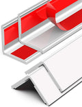 ‎Frychee Wall Corner Protector, Walls Edge Protector，Self-Adhesive Wall Corner Guards,PVC Double Side Edge Protector， Furniture Stairs Guard (4, 2.5x150cm/0.98x59.1in)
