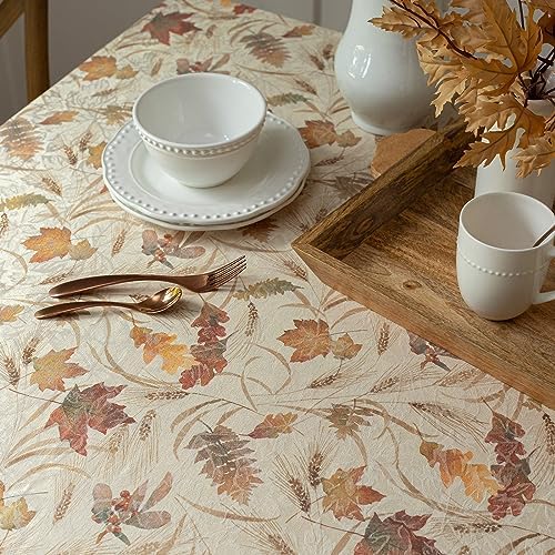 Benson Mills Natures Leaves Autumn Tablecloth (60" x 84" Rectangular)