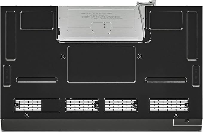 KoolMore 30 Inch Over-The-Range Low Profile Microwave, 1.2 Cu. Ft. Built-in, 10 Power Levels, 13.5” Glass Turntable, 1000-Watt Power, Advanced Air Vent, and Heat Circulation (KM-MLPOT-1SS)