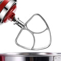 Stainless Steel Flat Beater for KitchenAid 4.5qt-5qt Tilt-Head Stand Mixer, Fit forClassic, Classic Plus and Artisan Mixer K45SS, KSM75, KSM90, KSM110, KSM125, KSM150, Heavy Duty and Dishwasher Safe