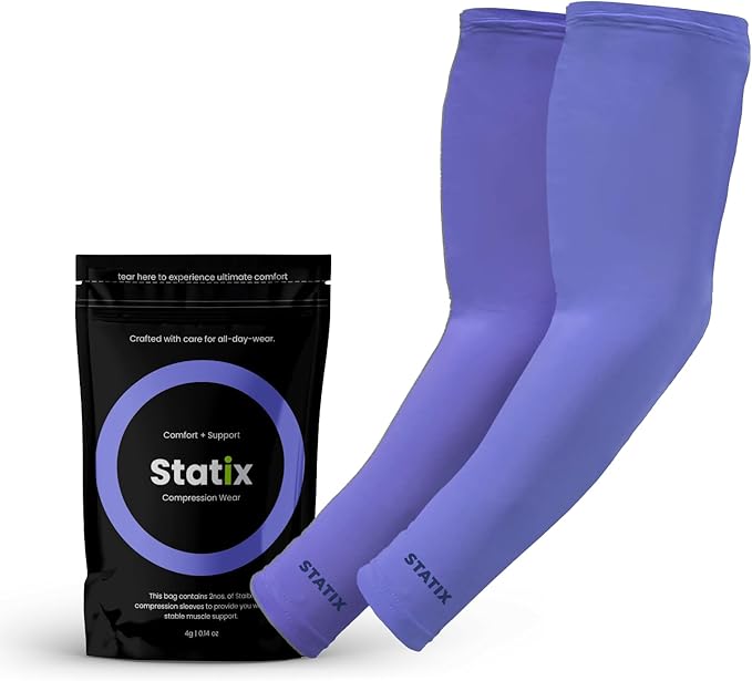 SPRYNG Statix Arm Sleeves for Men and Women Sun Protection Sports Sleeves for Tattoo Cover Gardening & Outdoor Use S to 3XL