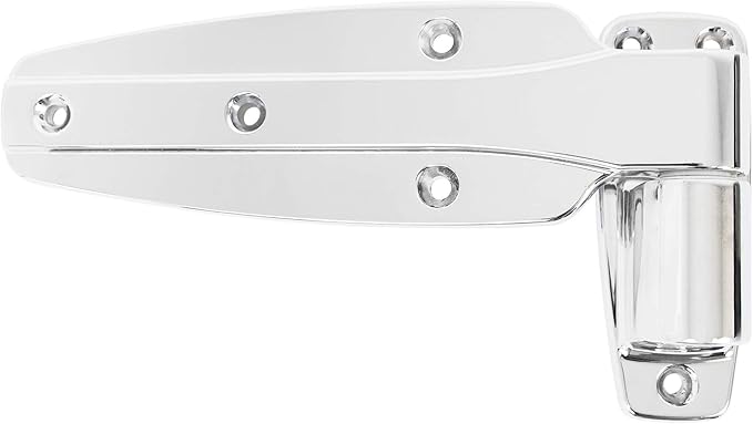 Kason 1245-187-54 Reversible Cam-Rise Hinge Chrome Finish for Freezer/Cooler/Refrigerator, 1245-201-54 (1-1/8" Offset)