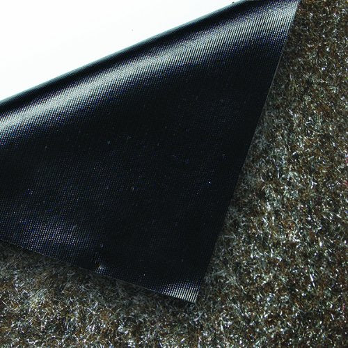 Guardian Silver Series Indoor Walk-Off Floor Mat, Vinyl/Polypropylene, 4'x8', Sable