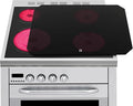 Electric Stove Cover Protector - Can be Used While Cooking - Glass Panel Overlay - Can Withstand over 1400 °F - Kitchen Essential for Cooktop Protection (28" x 19.5")