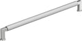 Amerock Ballard 12-5/8 inch (320mm) Center-to-Center Polished Chrome Cabinet Pull, BP3764926
