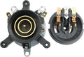 MEETOOT Electric Kettle Thermostat Coupler 15mm Copper Ring Electric Kettle Temperature Control Switch