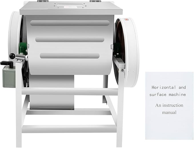 Commercial Dough Mixer Big Electric Flour Mixing Machine 1500W 30QT Large Capacity Heavy Duty Dough Kneading Machine with 90° Tilt Bowl, Dual Rotation for Bakeries, Pizzerias, Restaurants