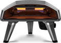 Ooni Koda 2 Gas Pizza Oven – 14" Outdoor Pizza Oven Cooks Pizza in 60 Seconds, Includes 28 mBar Regulator and Gas Hose, Propane Grill Reaches 950°F - Black