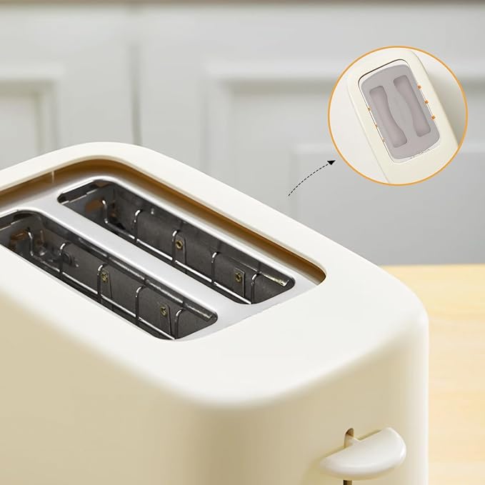 Toaster Lid Cover Replacement Silicone Breakfast 2 Slices Bread Machine Cover Electric Toaster Upper for Machine Part Accessories(grey)