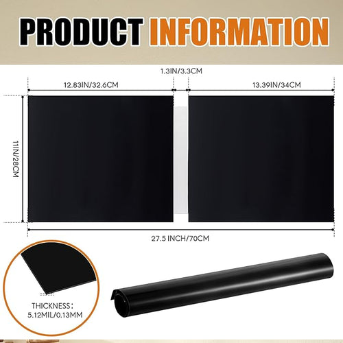 10 Pcs 27.5 x 11 Inch PTFE Release Sheets Non Stick Toaster Release Sheets PTFE Liner Compatible with Antunes Roundup VCT-2, VCTM-2 Toaster, for Bread, Buns