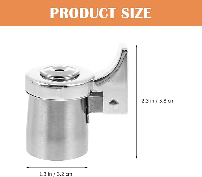 Stainless Steel Whistling Spout Replacement for Tea Kettles Loud Whistle Teapot Nozzle for Easy Boiling and Lightweight Kettle Accessory for Home Use (3.2 cm in diameter)