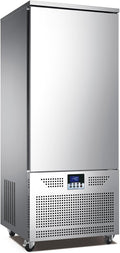 Kolice Commercial Heavy Duty 15 Trays Bakery Shock Freezing Blast Chiller & Freezer, Chest Freezer, Frozen Dough Blast Fridge for Hotel,Restaurant,Bakery -Lowest Temp. -40°F(-40°C) (15 trays)