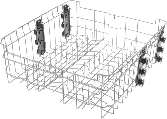 PartsBroz WD28X35779 WD28X30219 Dishwasher Upper Rack Assembly - Compatible With General Electric Hotpoint Haier - Replaces AP7034202 PS16618975 WD28X25018 WD28X26098 WD28X10347 WD28X10348 WD28X22676
