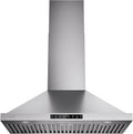 36 inch Pro Wall Mount Range Hood 980CFM, Direct 3 Speed Panel with Gesture & Touch Control, Ducted/Ductless Stainless Steel Kitchen Vent Hood, Delay Shut-Off, Includes Duct & Filter
