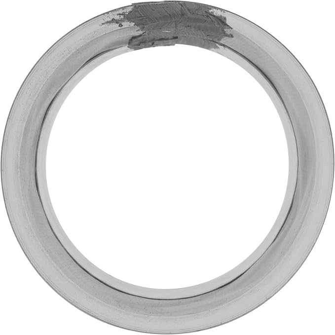 Repa Market 4" Inch Flexible Vibration And Noise Reducing Coupler - Female Fit Duct Connector – Galvanized Steel Coupling for Joining Two Male Duct Fittings – HVAC Ventilation Inline Joint
