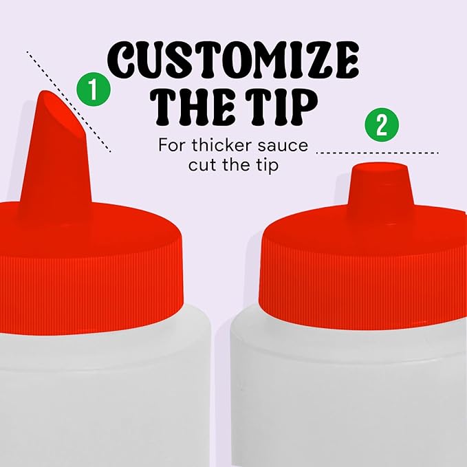 Norcalway Squeeze Bottles 24oz4p