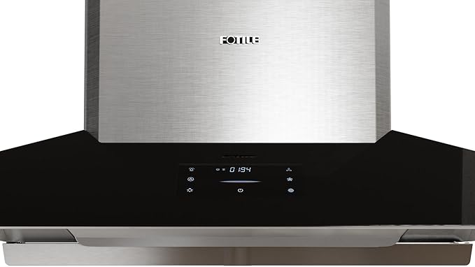 FOTILE EMG9050 36" Wall-mount Range Hood 1300 CFMs with Motion Control, 2 Speed Settings and Auto Turbo Mode | Auto-adjustable Capture Shield Technology | Delay Shutoff and Detachable Oil Plate