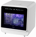 Portable Dishwasher, Countertop Dishwasher with Color Screen, 5 Place Settings & 8 Washing Programs, Mini Dishwashers, 3 Spray Arms with 5 L Built-in Water Tank