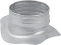 Galvanized Steel Saddle Takeoff – Round 90 Degree Splitter for 10” Duct with 4" Outlet Branch Connector - Range Hood Duct Adapter - Heavy Duty Supply/Exhaust Air Ventilation Duct Work Collar