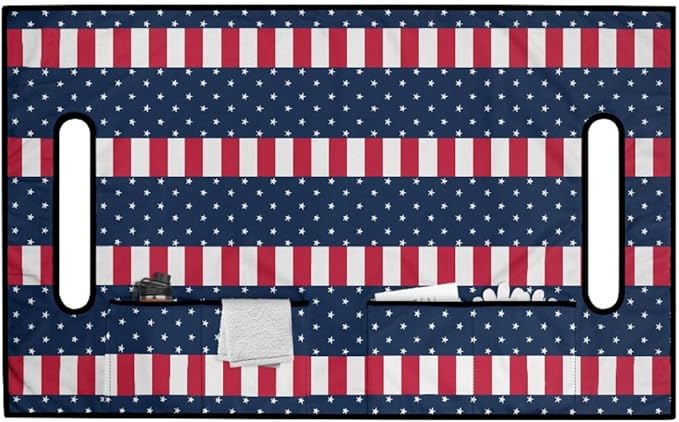 Golf Cart Seat Cover Cushion with Non-Slip Backing and Waterproof Protection for Comfortable Outdoor Seating