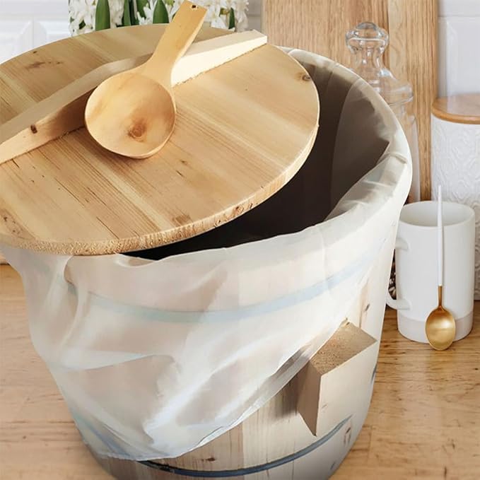 TIDTALEO 2pcs Reusable Kitchen Steamer Liners Muslin Cloth Bags for Rice Cooker and Steamer Basket Non- to Clean for Healthy Cooking
