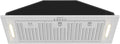 Akicon 36 Inch Range Hood Insert, Ultra Quiet Stainless Steel Ducted Insert/Built-in Kitchen Vent Hood with Powerful Suction, LED Lights and Dishwasher Safe Filters, 3-Speeds 600 CFM