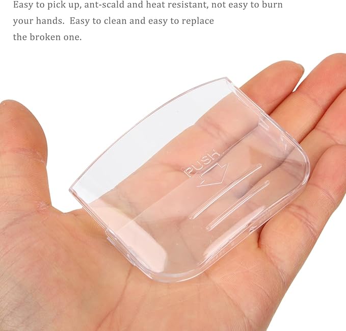 5Pcs Plastic Condensation Collector Cups for Rice Cooker - Efficient Water Catcher & Replacement Accessory for