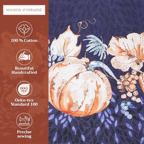 Maison d' Hermine Placemats Set of 4 Reusable 100% Cotton (13"x19")