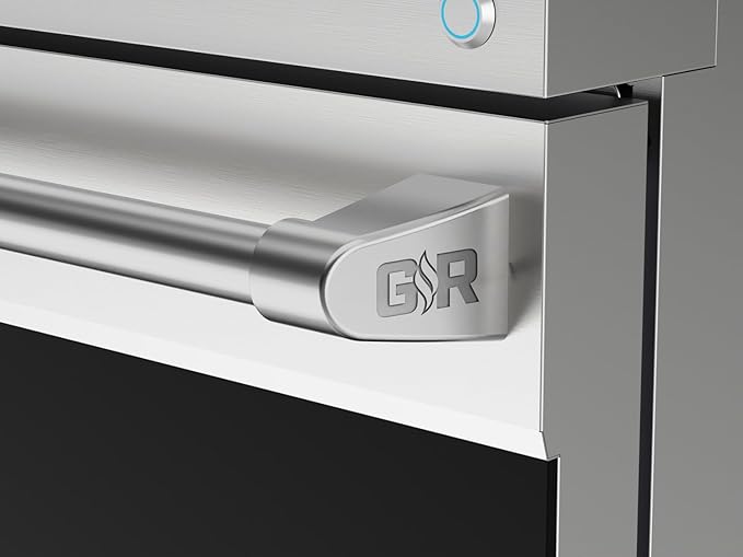 Gordon Ramsay by THOR Kitchen 30 Inch Professional Liquid Propane Range with Tilt Panel Touch Control in Stainless Steel