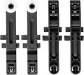 W10571738 Dishwasher Upper Dishrack Adjuster And Wheel Assembly Compatible with Whirlpool Maytag Dishwasher Top Rack Wheel Assembly Replacement Parts 3449627 PS11756470 WPW10571738 AP6023130 (4 Pack)
