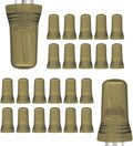 Esatto 24 Pieces Pour Spout Covers Champagne Liquor Bottle Toppers, Universal Bottle Pour Dispenser, Liquor Bottle Covers Bottle Cover Dust for Home Kitchen Tools Supplies
