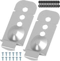 2 Pcs DD98-01051C Dishwasher Mounting Bracket Kit Compatible with Samsung DW80R9950US/AA Models, for Granite Countertops, Essential Installation Hardware and Dishwasher Parts