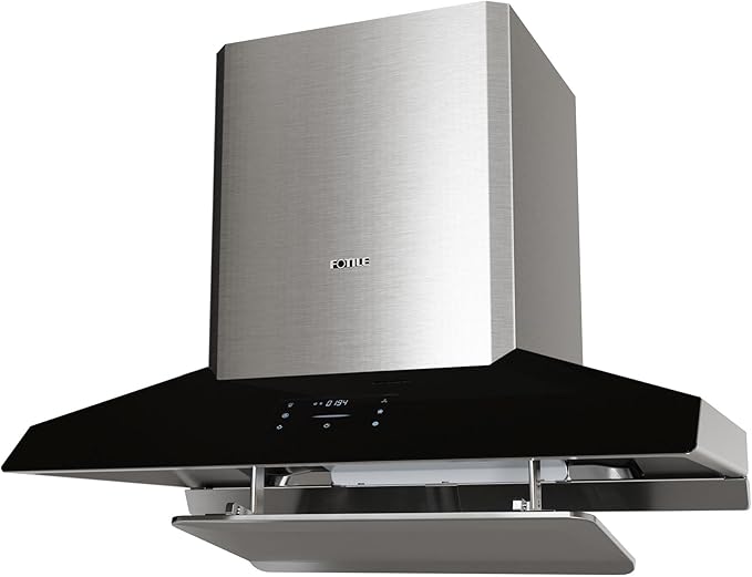 FOTILE EMG9050 36" Wall-mount Range Hood 1300 CFMs with Motion Control, 2 Speed Settings and Auto Turbo Mode | Auto-adjustable Capture Shield Technology | Delay Shutoff and Detachable Oil Plate