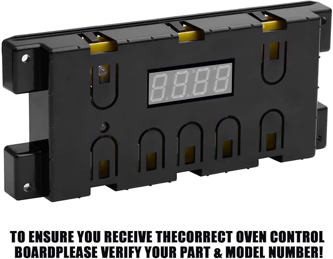 316455410 Range Oven Control Board for Electrolux Kenmore, Gas Range 7 Button Control Board Clock 5304518661 316222800