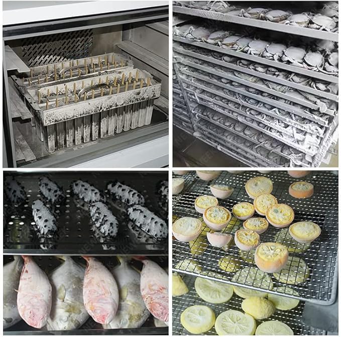 Kolice Commercial 3 Trays Blast Chiller,Chest Freezer,Dumpling Freezer, Batch Freezer for Ice Cream, Cake, Chicken, Pastry, Beef, Seafood, Dessert etc In Hotel,Restaurant,Bakery,Dessert Shop