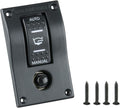 Amarine Made 3-Way Bilge Pump Switch Panel Deluxe LED Rocker Circuit Breaker - Auto/Off/Man LED Lighted Control Switches for RV Truck Caravan Vehicles Off-Road Camper