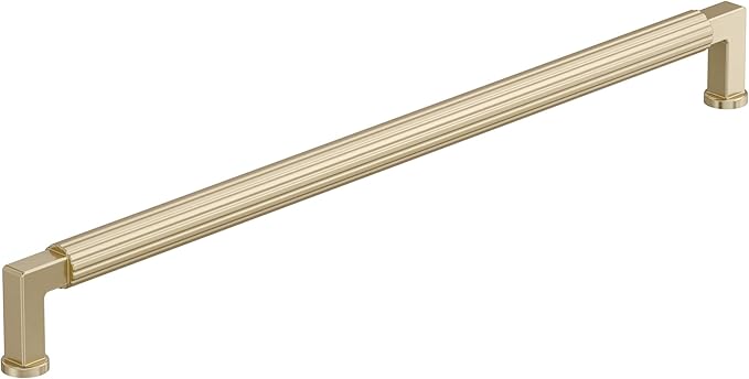 Amerock Ballard 18 inch (457mm) Center-to-Center Golden Champagne Appliance Pull, BP37651BBZ