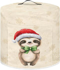 Christmas Tree Sloth Pressure Cooker Cover Instant Pot Accessories Instant Pot Kitchen Appliance Dust Cover with Pockets for Rice Cooker Air Fryer Slow Cooker Dust Covers for Kitchen Size L