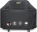 KPT 64 Inch Grill Cover for Outdoor Grill - Heavy Duty Waterproof 420D BBQ Cover with Hook, Air Vent, Buckle - Gas Grill Cover, UV & Fade Resistant, BBQ Grill Cover for Weber, Nexgrill, Char Broil
