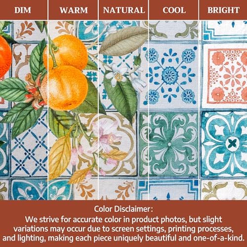 Maison d' Hermine Placemats Set of 4 Reusable 100% Cotton (13"x19")