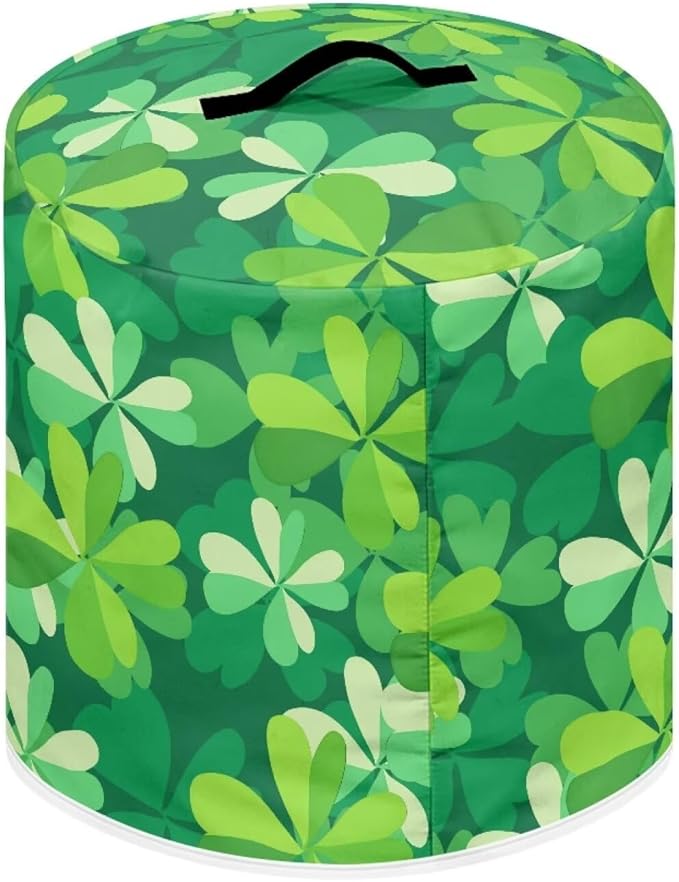 TODIYADDU Clean Shamrock Pressure Cooker Cover with Handle Fashion Kitchen Appliance Dust Covers for Instant Pots Portable Air Fryer Dust Cover St Patrick's Day Cover Bag Trendy Home Decor