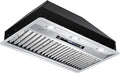 MCBON Range Hood Insert 36 Inch, 900 CFM Insert Range Hood, Touch Control Range Hood Insert, Remote & Gesture Sensing Vent Hood Insert, 4-Speed Hood Range Insert, Stainless Steel Range Hood, AE88-36