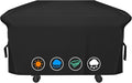 ZBXFCSH Heavy Duty 600D Griddle Cover Compatible with 28‘’ Blackstone Griddle 5483 and Royal Gourmet 4 Burner GD400 Series Cooking Station with Hood Also fits Cuisinart 28” Griddler