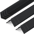 Sasylvia 10 Pcs 2-3/8 x 48 Inches Wall Corner Protector Guards, Avoid Scratching Scuffs, Black Vinyl Corner Trim Molding, Easy to Install & Cleaning for Door Countertop Furniture Cabinet Protection