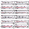 12 Pack Fridge Refrigerator Freezer Thermometer