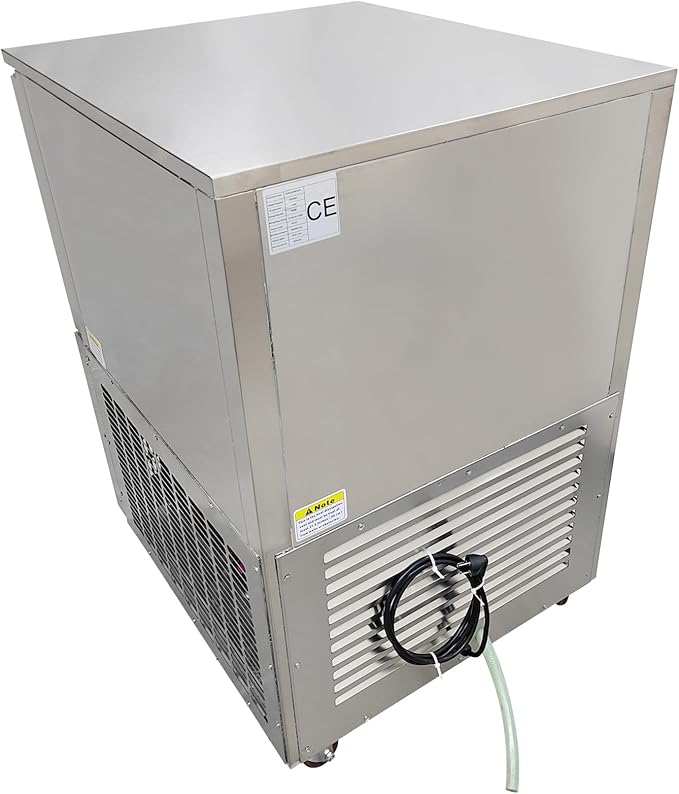 Commercial 5-Pan Blast Chiller Freezer Stainless Steel Commercial Chest Freezer -25℃~-45℃ 220V 1100W for Restaurant Kitchens Food Processing Plants & Fresh Produce Distribution Centers