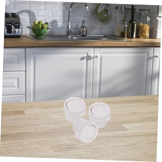 Rice Cooker Exhaust Valve - Plastic Steam Vent Valve Replacement for Convenient Home Use - 1.69 Inch White Component