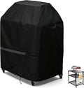 Outdoor Pizza Oven Table Cover for Ooni Oven and Large Table, Outdoor Bar Table Cover Waterproof Heavy Duty for Patio Grill Table - 32''L x 32''W x 52''H