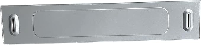 【Upgraded】DD81-02144A Dishwasher Toe Panel (23.6*4.6in,Grey) Part DD63-00081A(B) Assembly-Cover Front Lower Toe Kick Access Panel, Toes Kick Plate Replacement - Fit For Samsung Dishwasher By Sunniswi